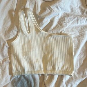 OFFLINE by aerie athletic top, small, white